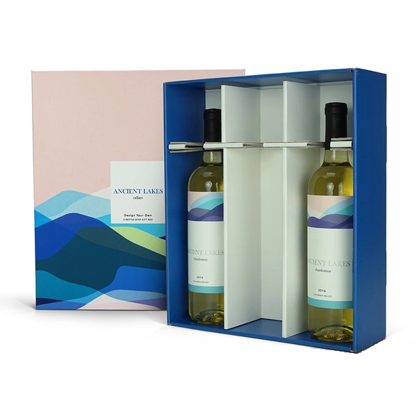 Three Bottle Wine Display Gift Box