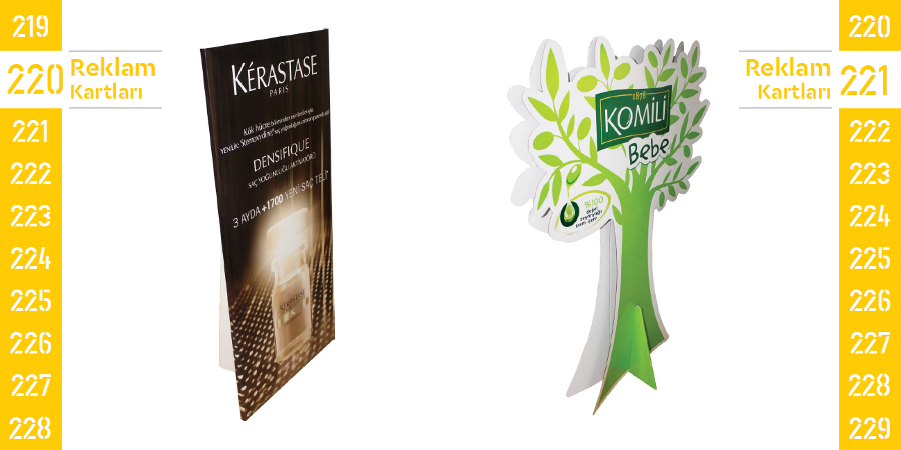 Advertising Cards 220-221