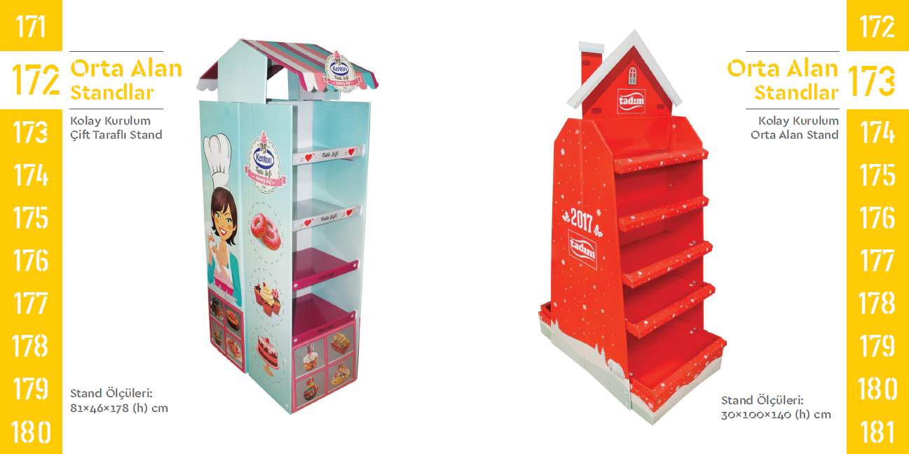 Central Area Stands 172-173