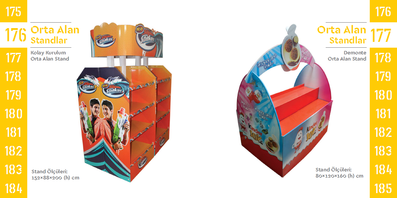 Central Area Stands 176-177