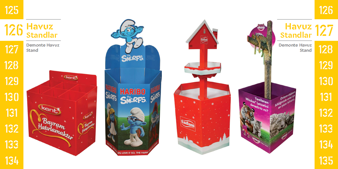 Demountable Pool Stands 126-127