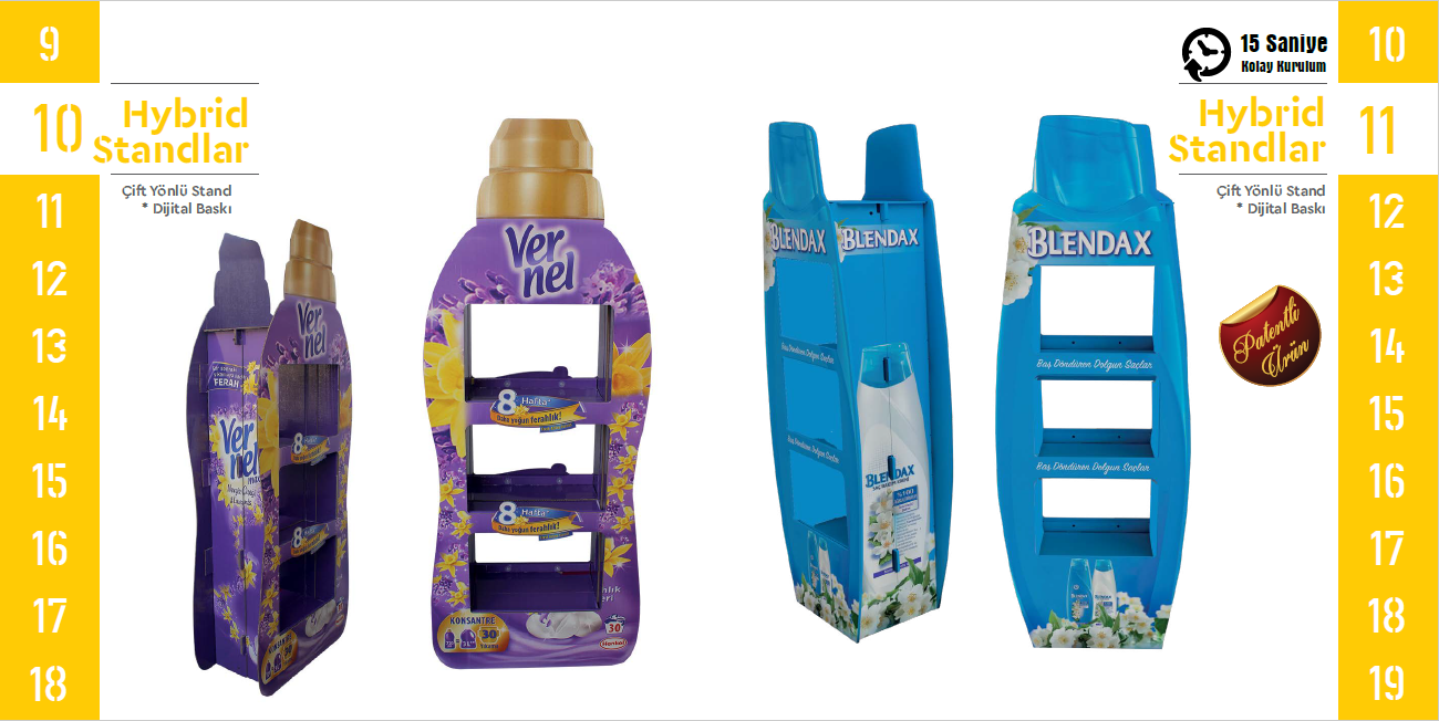 Hybrid Stands Double-Sided