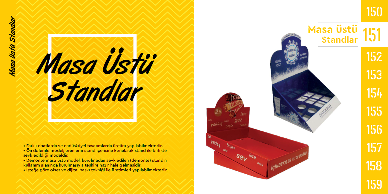 Tabletop Display Stands