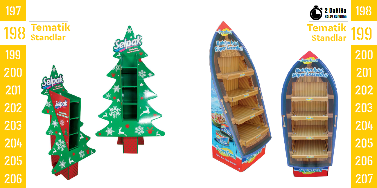 Thematic Stands 198-199