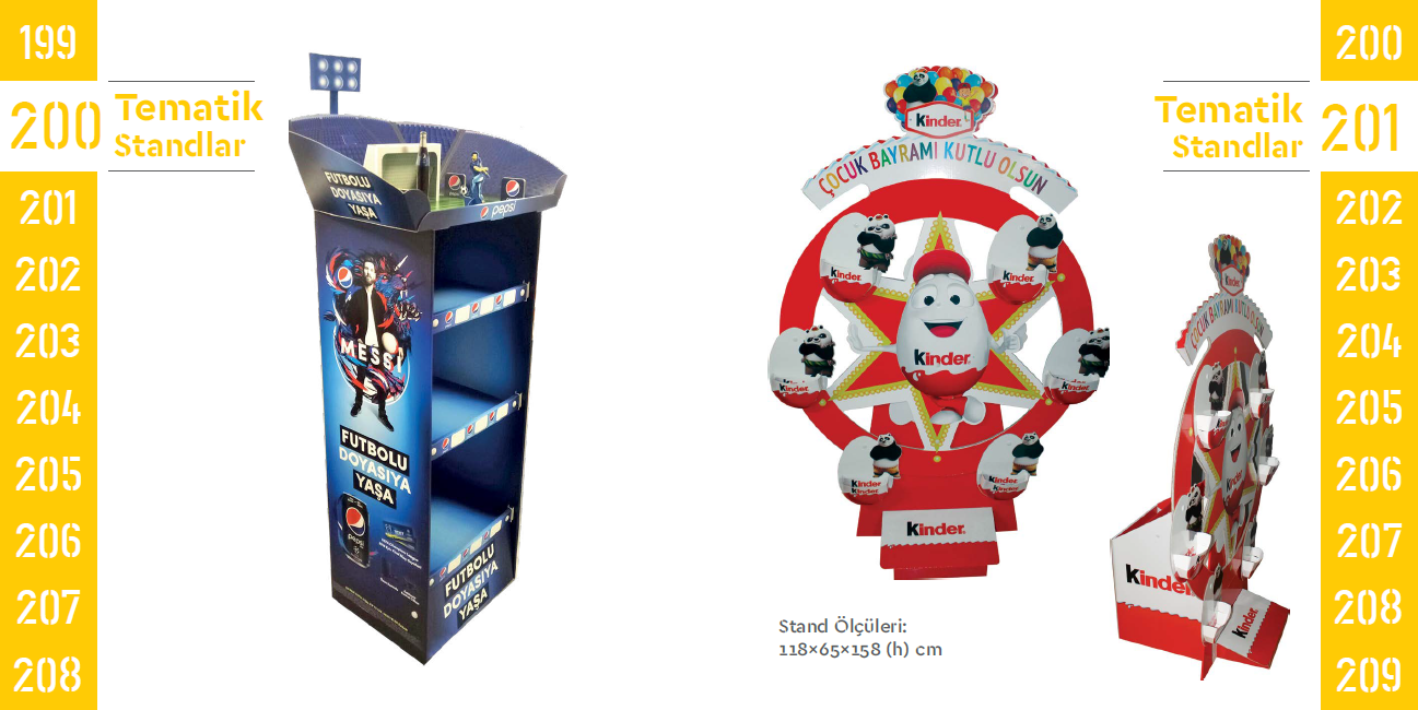 Thematic Stands 200-201