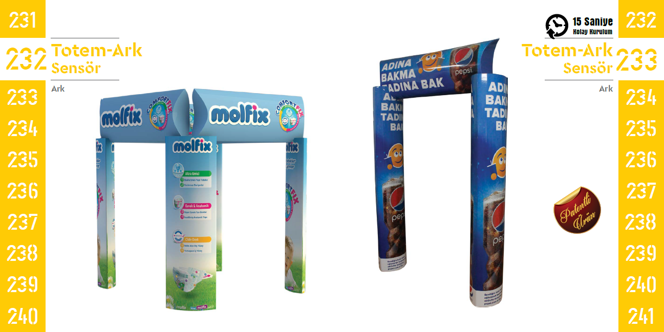 Totem-Ark Sensor 232-233